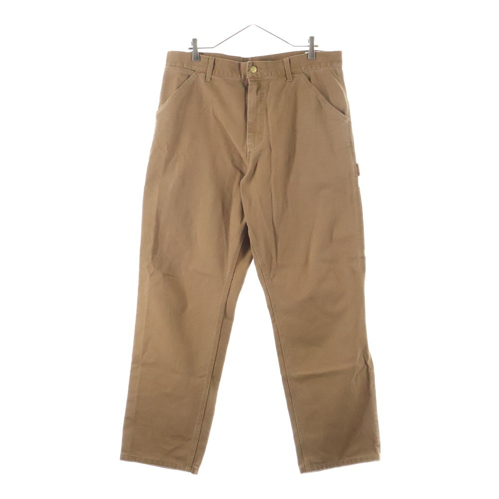 Carhartt WIP(カーハート ダブリューアイピー) ×FPAR SINGLE KNEE PANT フォーティーパーセント アゲインストライツ シングルニー パンツ ブラウン A192062