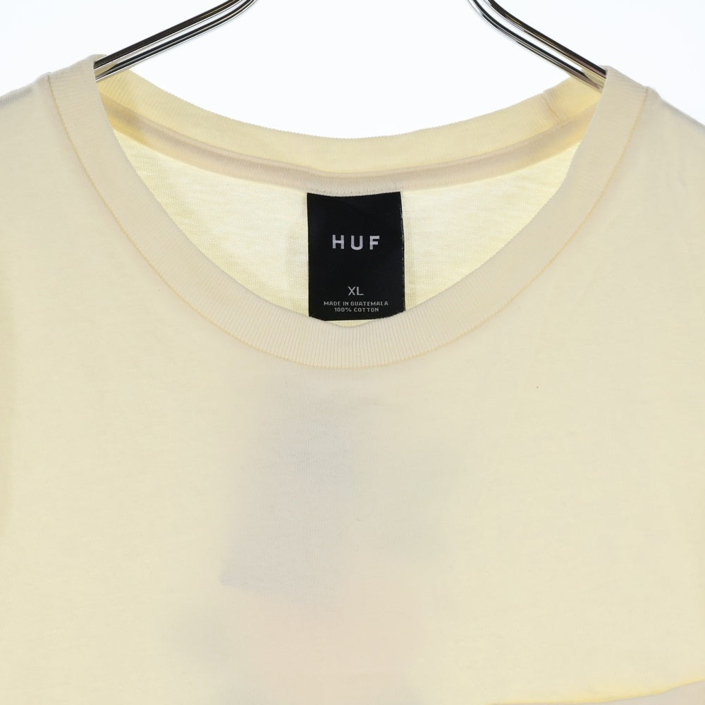 HUF(ハフ) 20SS CENTRAL PARK POCKET T-SHIRT 半袖Tシャツ アイボリー
