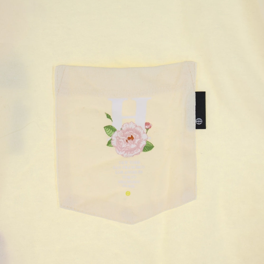 HUF(ハフ) 20SS CENTRAL PARK POCKET T-SHIRT 半袖Tシャツ アイボリー