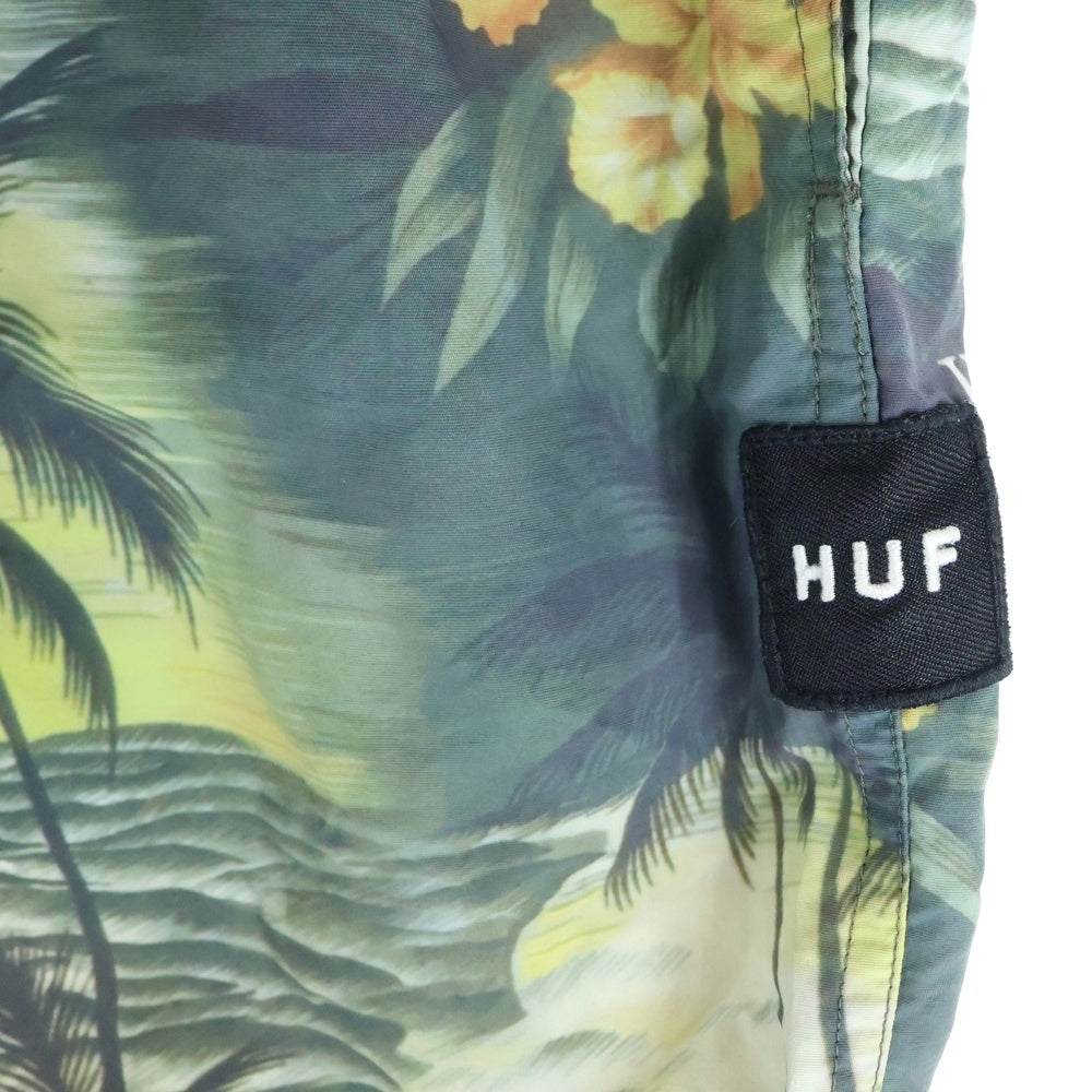 HUF(ハフ) VENICE EASY SHORT トロピカル ナイロンイージーショーツ ハーフパンツ マルチ