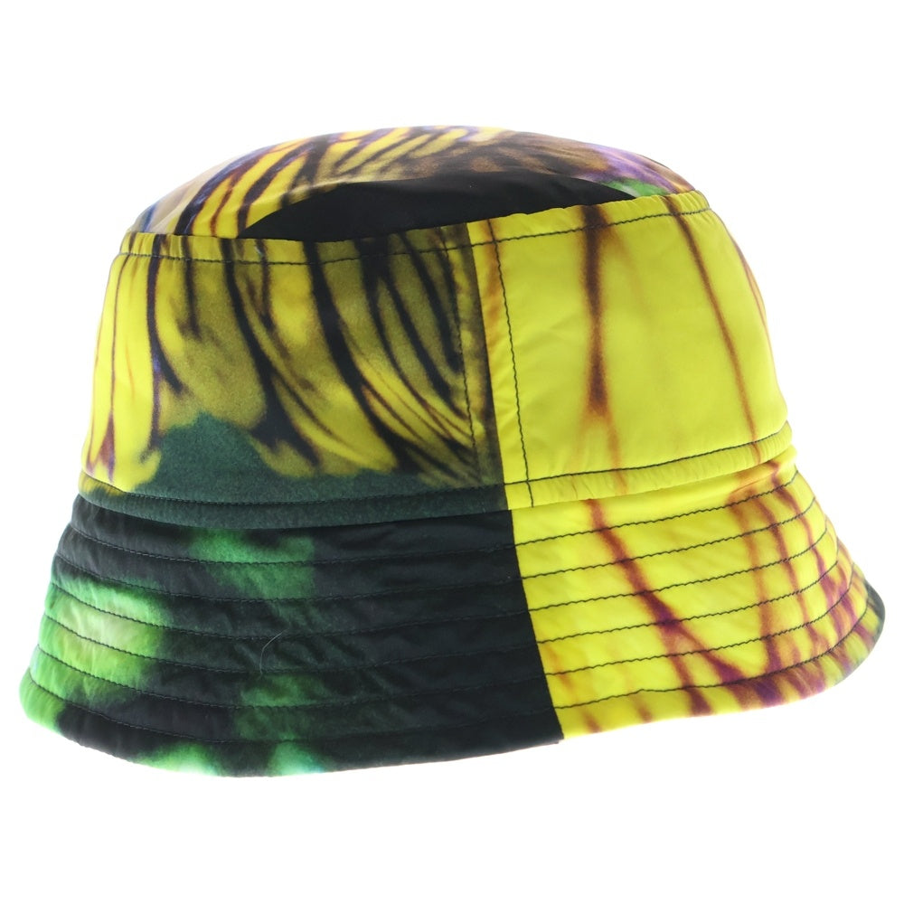 DRIES VAN NOTEN(ドリスヴァンノッテン) NYLON BUCKET HAT 総柄 ナイロンバケットハット 帽子 マルチ