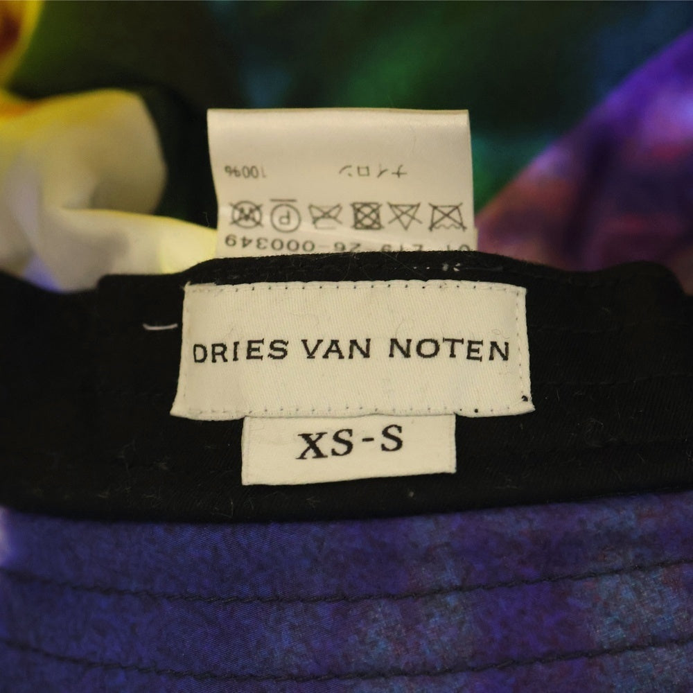 DRIES VAN NOTEN(ドリスヴァンノッテン) NYLON BUCKET HAT 総柄 ナイロンバケットハット 帽子 マルチ