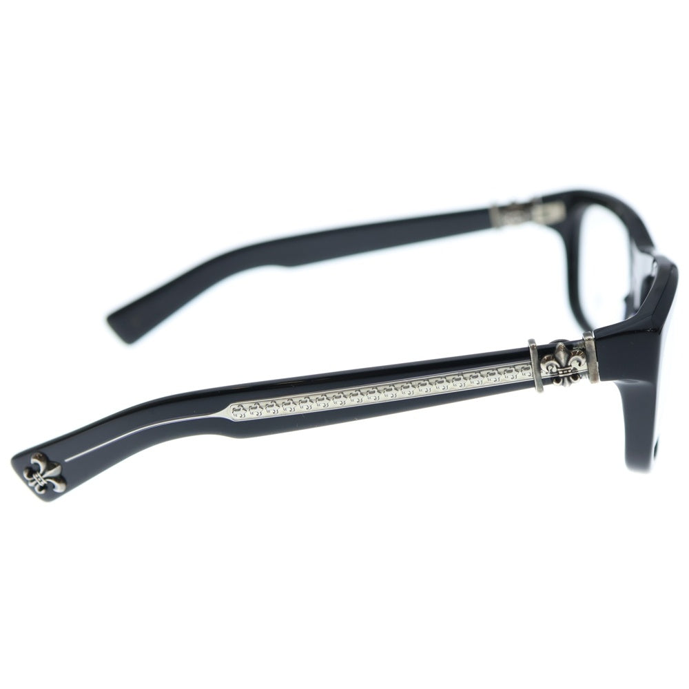 CHROME HEARTS(クロムハーツ) MYDIXADRYLL BSフレアテンプル ウェリントンアイウェア 眼鏡 ブラック