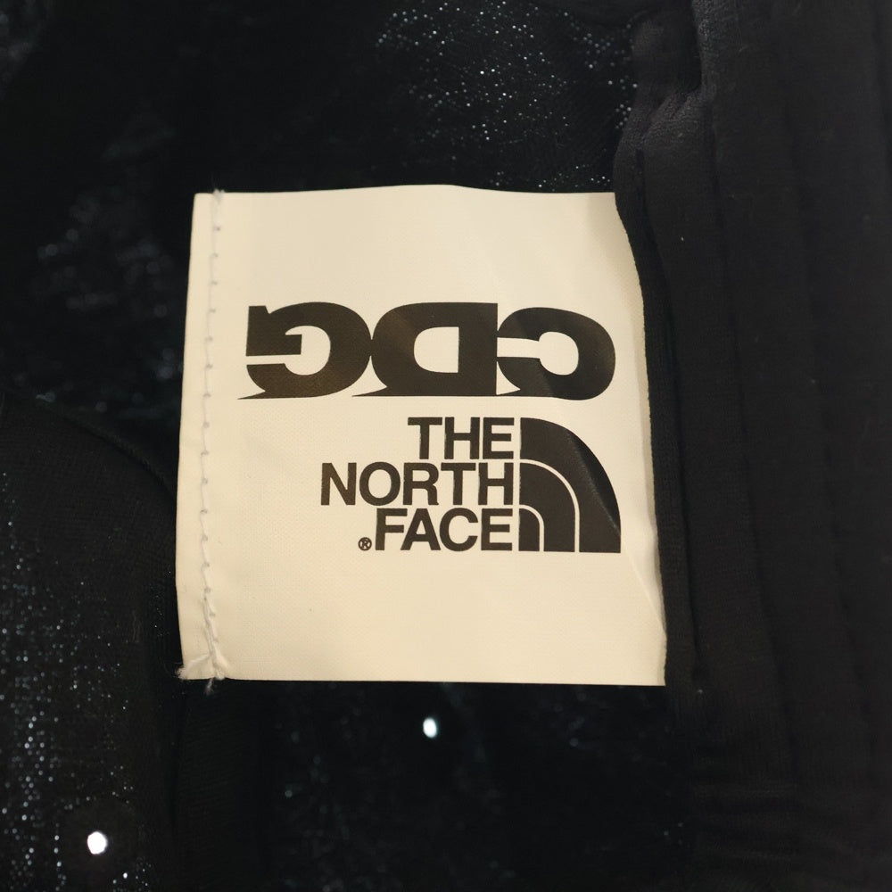 THE NORTH FACE(ザノースフェイス) 23AW ×CDG Norm Hat キャンバス ベースボールキャップ 帽子 ブラック NF0A86KY