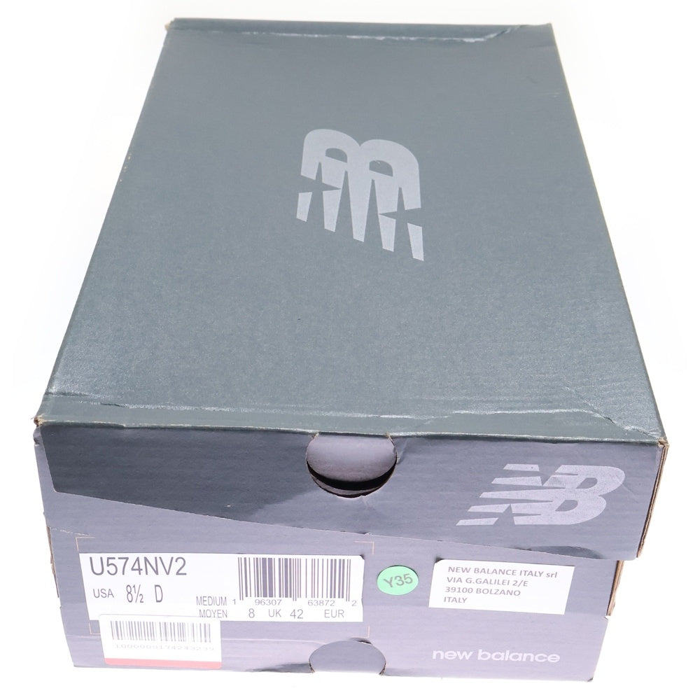 New Balance(ニューバランス) 574 スウェード ローカットスニーカー ネイビー US8.5/26.5cm U574NV2