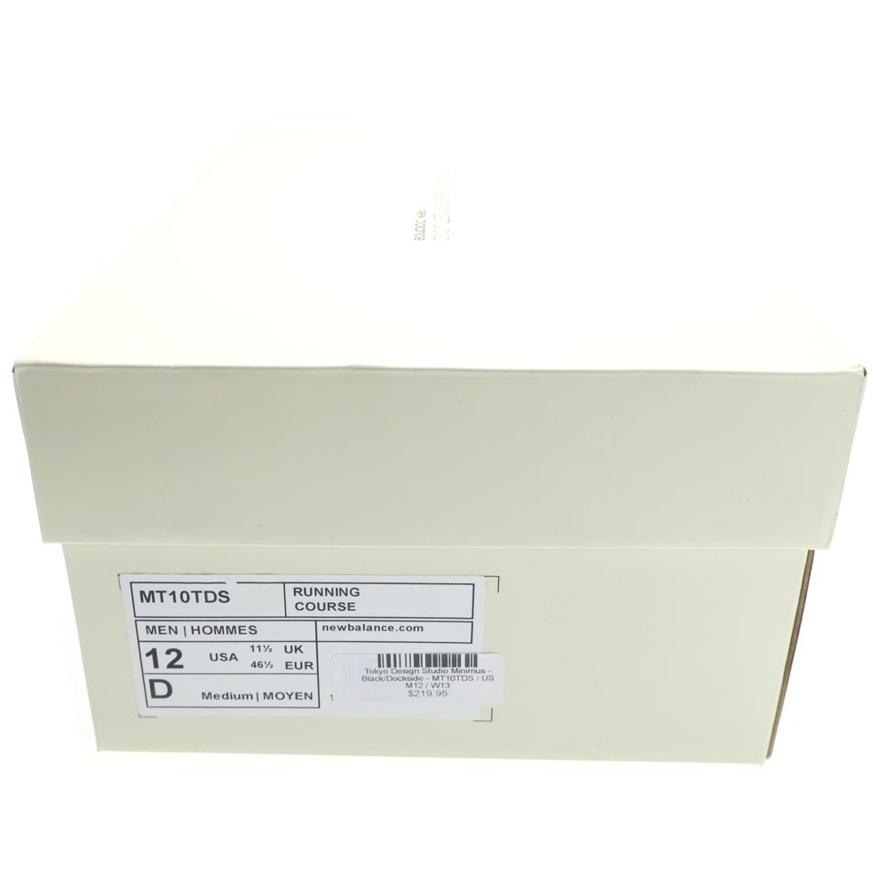 New Balance(ニューバランス) ×Tokyo Design Studio Minimus 東京デザインスタジオ ミニマス スウェードローカットシューズ ブラック US12/30cm MT10TDS