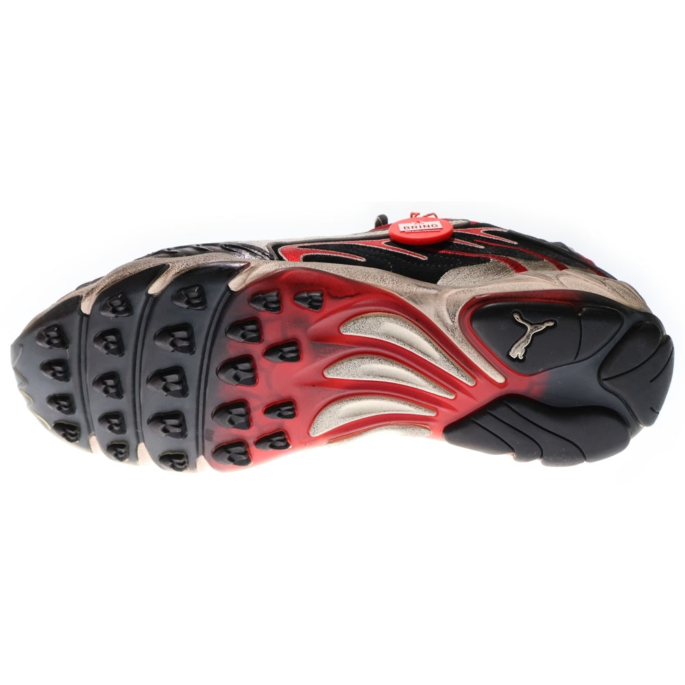 PUMA(プーマ) ×A$AP Rocky Inhale DISTR エイサップロッキー インヘイル ダメージ加工ローカットスニーカー レッド US9/27cm 402453 01