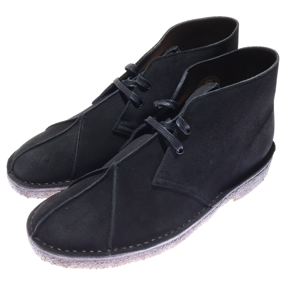 Clarks(クラークス) ×Hender Scheme Desert Seam エンダースキーマ デザートシーム スウェードブーツ ハイカットシューズ ブラック 26163808