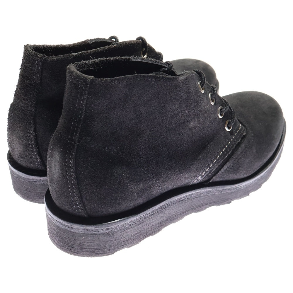 RED WING(レッド ウイング) 3147 Work Chukka ワークチャッカブーツ スウェードハイカットシューズ ブラック
