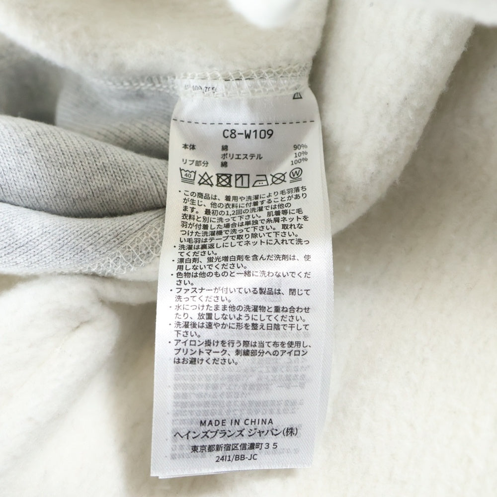 CHAMPION(チャンピオン) RHC Ron Herman Reverse Weave Hoodie ロンハーマン リバースウィーブ プルオーバースウェットパーカー フーディー グレー C8-W109