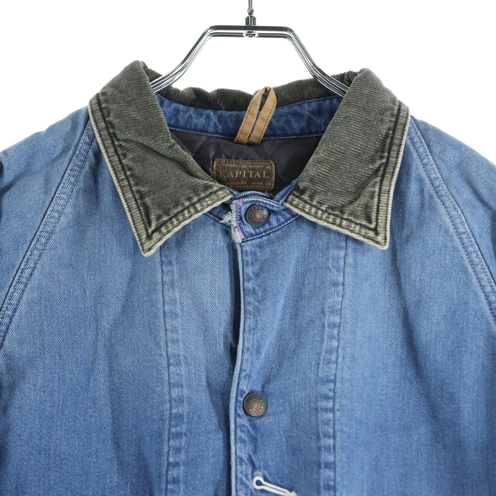 KAPITAL(キャピタル) 25SS 8oz Denim Lining CACTUS Coverall 裏地