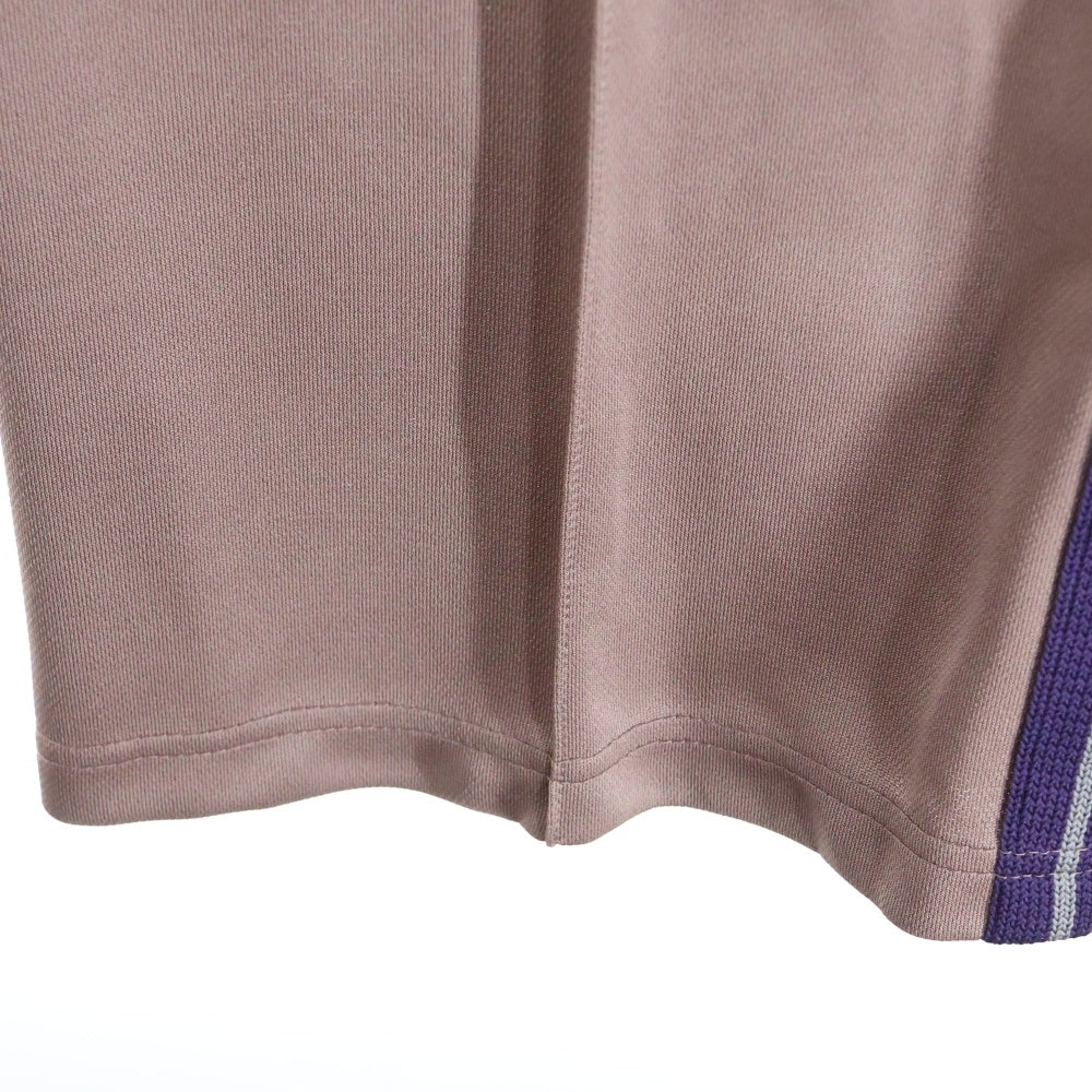 Needles(ニードルス) Track Pant ロゴ刺繍 トラックパンツ ベージュ LQ233