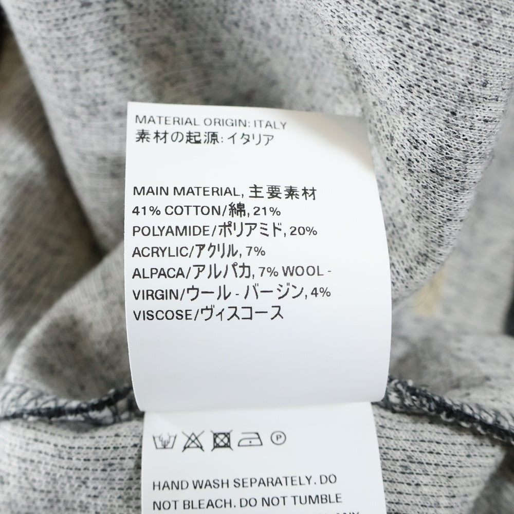 OUR LEGACY(アワーレガシー) DOUBLE LOCK U NECK クルーネック ウールニットセーター グレー M4226DDG