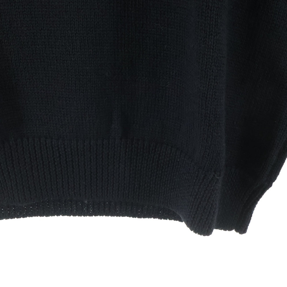 OUR LEGACY(アワーレガシー) WORK SHOP ROUNDNECK ハイネックニットセーター ブラック