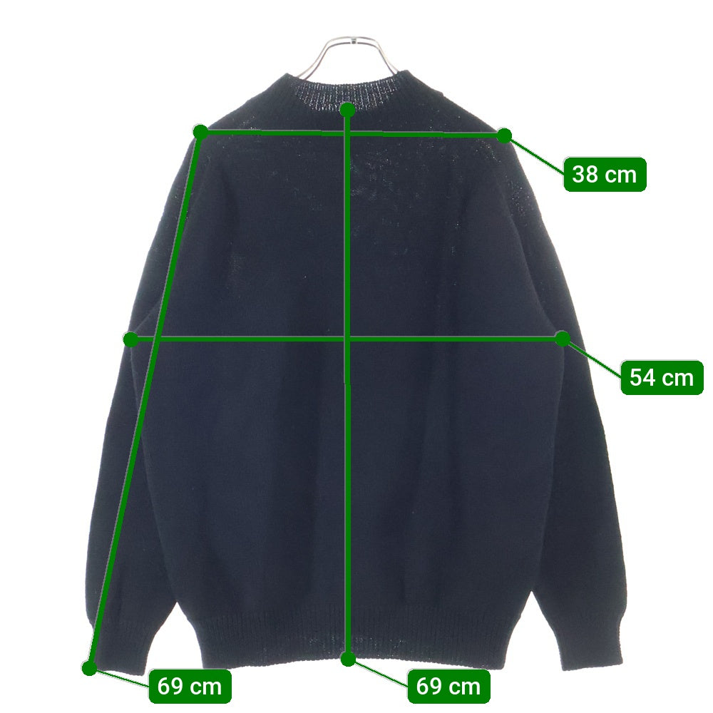 OUR LEGACY(アワーレガシー) WORK SHOP ROUNDNECK ハイネックニットセーター ブラック