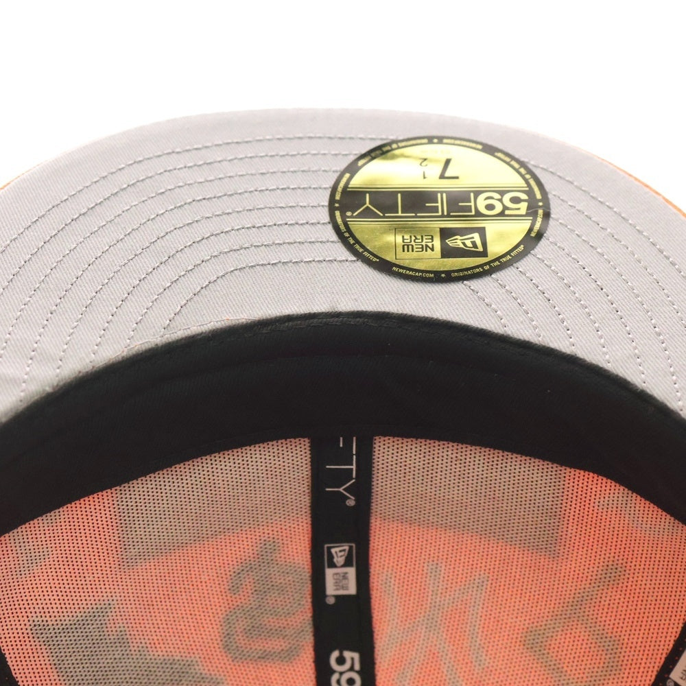 SUPREME(シュプリーム) 20SS MLB New Era ボックスロゴ ニューエラ ベースボールキャップ 帽子 オレンジ