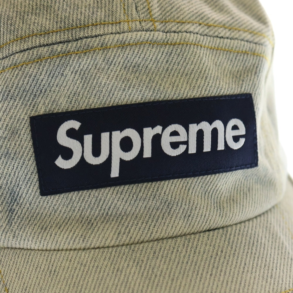 SUPREME(シュプリーム) 24SS Denim Camp Cap ボックスロゴ デニム