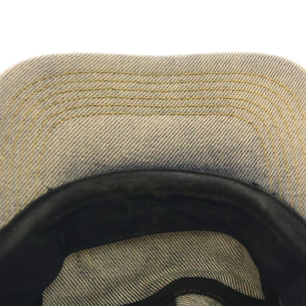 SUPREME(シュプリーム) 24SS Denim Camp Cap ボックスロゴ デニムキャンプキャップ 帽子 インディゴ