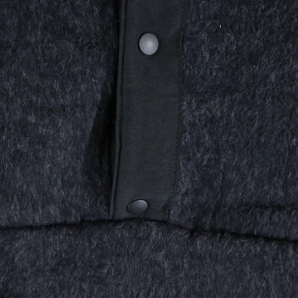 blurhms(ブラームス) 22AW Cotton Silk Fleece Snap P/O シルク混