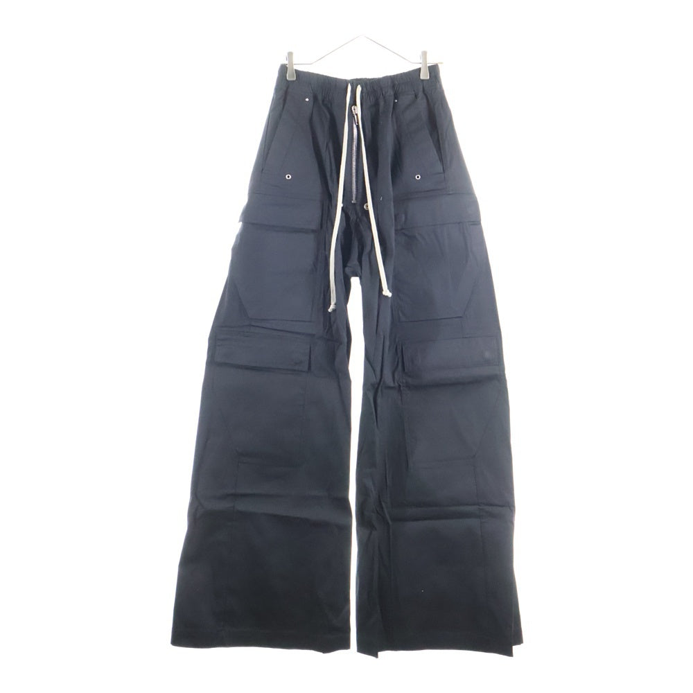 Rick Owens(リックオウエンス) 24SS Cargobelas カーゴベラ ワイドパンツ ブラック RU01D3339-TE