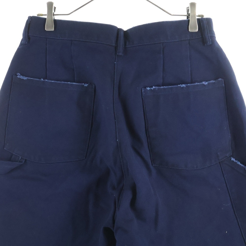 ANCELLM(アンセルム) WISM別注 DUCK PAINTER PANTS ウィズム ダメージ加工 ペインターパンツ ネイビー ACW-09