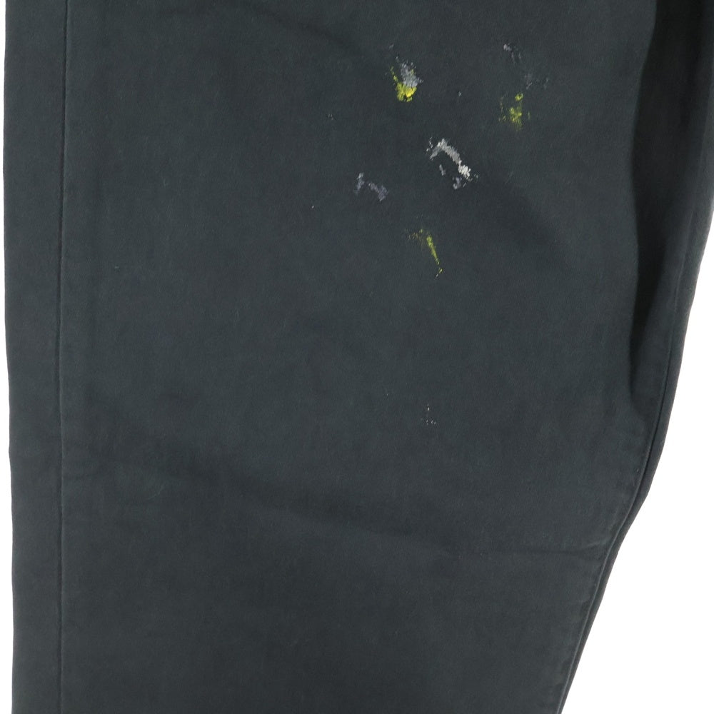 ANCELLM(アンセルム) PAINT CHINO TROUSERS ペイント チノパンツ ブラック ANC-PT29-B
