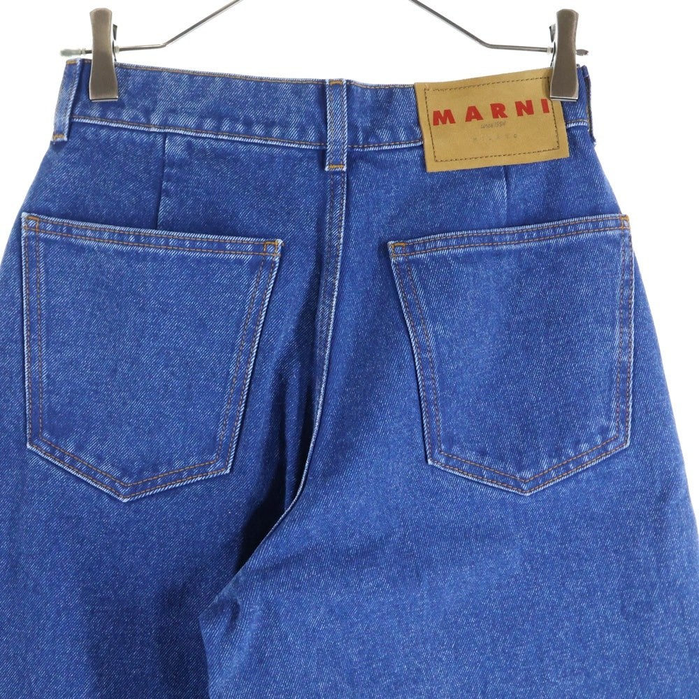 MARNI(マルニ) 25AW オーガニックコットン ワイドデニムパンツ インディゴ PAJD0514XO USCU83