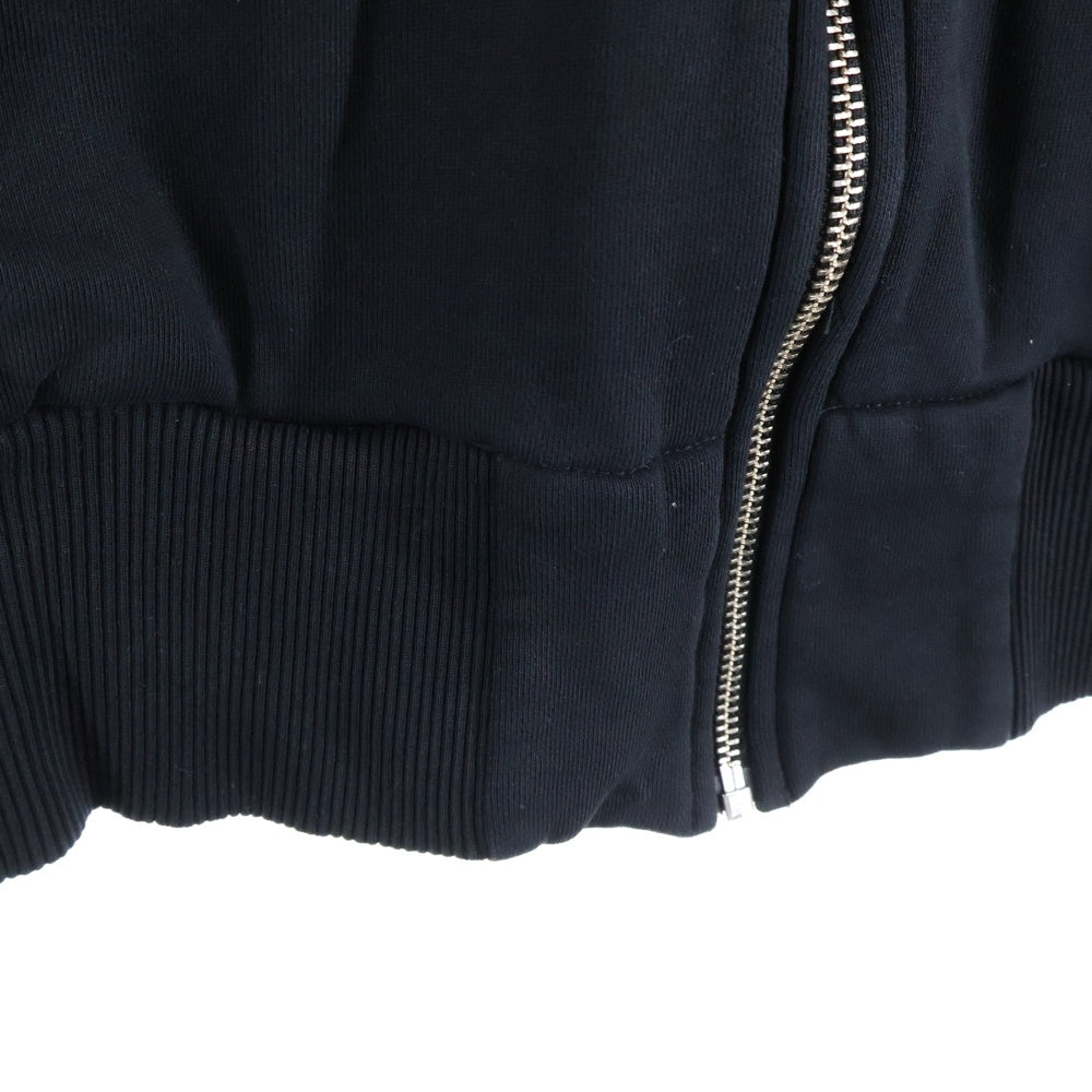 DIESEL(ディーゼル) HAUTE KULTUR HOODIE オート カルチャー ジップアップフーディー パーカー ブラック/レッド