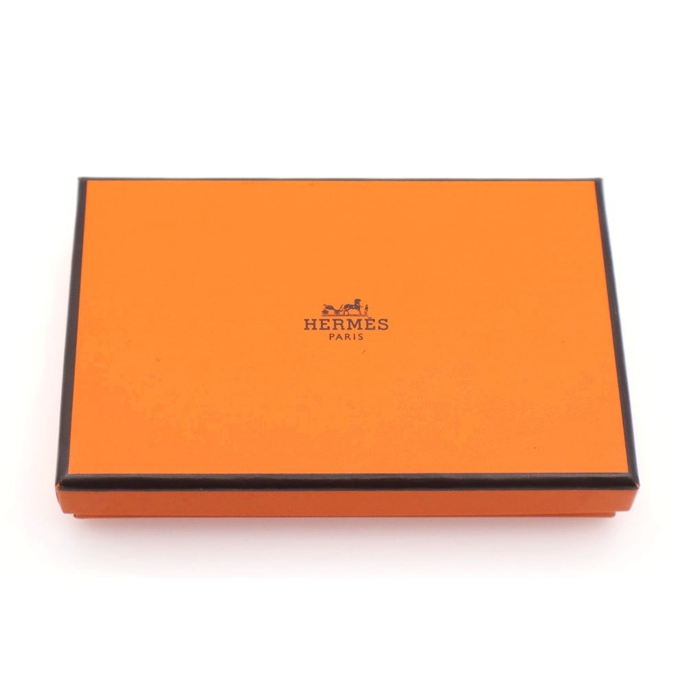 エルメス　HERMES カルヴィ　オレンジ　名刺入れ　カードケース エルメス カルヴィ カードケース 名刺入れ オレンジ エプソン 【新品