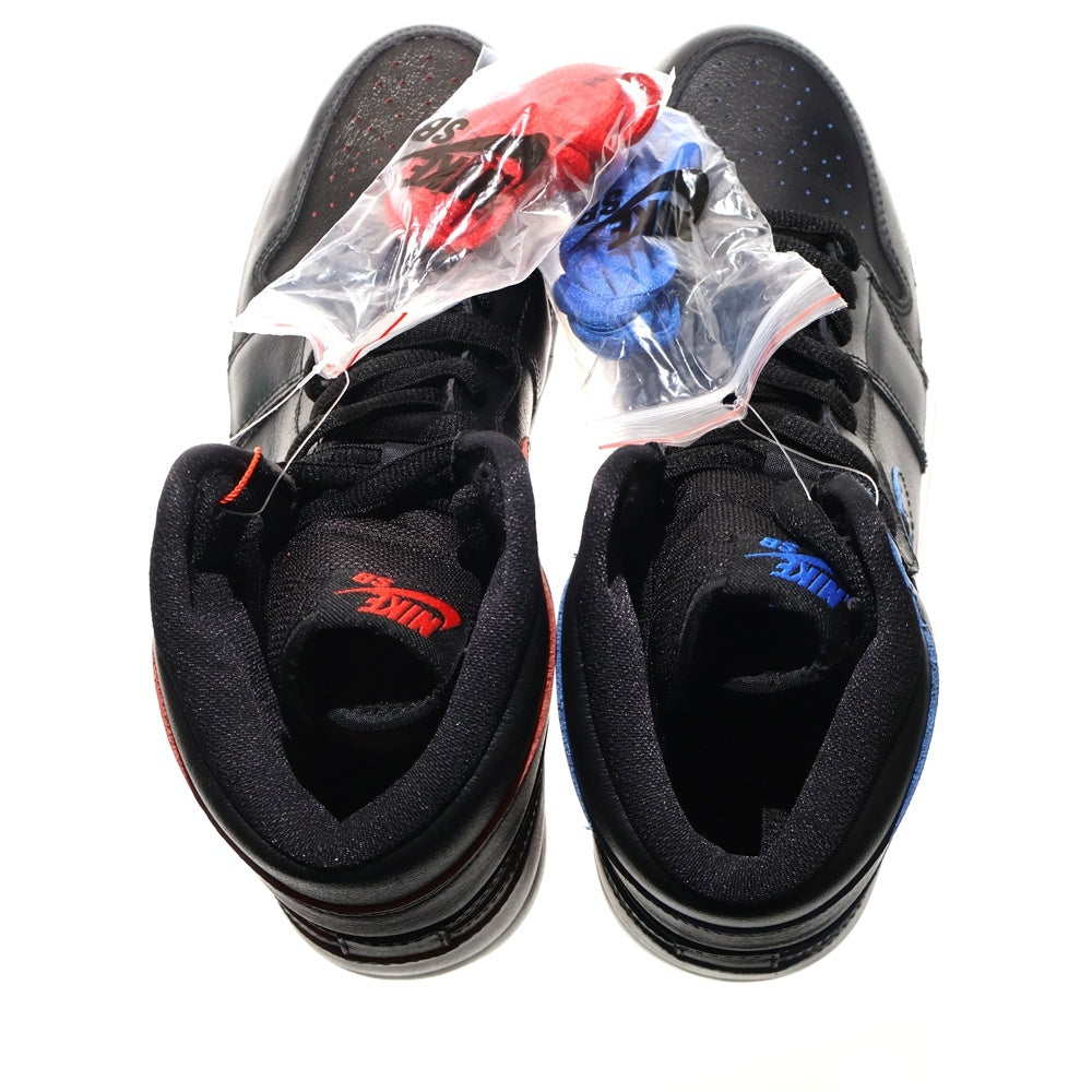 NIKE SB(ナイキエスビー) AIR JORDAN1 HIGH エアジョーダン1 ランス マウンテン ハイカットスニーカー ブラック US10/28cm 653532-002