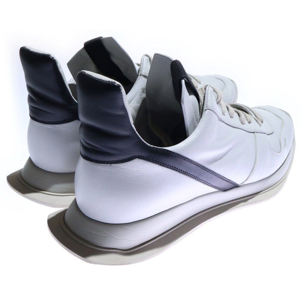 Rick Owens(リックオウエンス) Runner ランナー レザーローカットスニーカー ホワイト