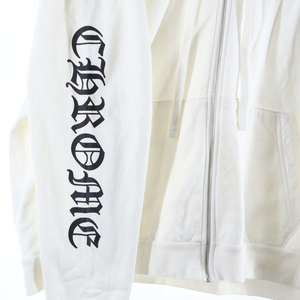 CHROME HEARTS SWTSHRT ダガージップアップパーカーホワイト 楽天市場】CHROME HEARTS MENS XL ZIP HOODIE クロムハーツ スウェット