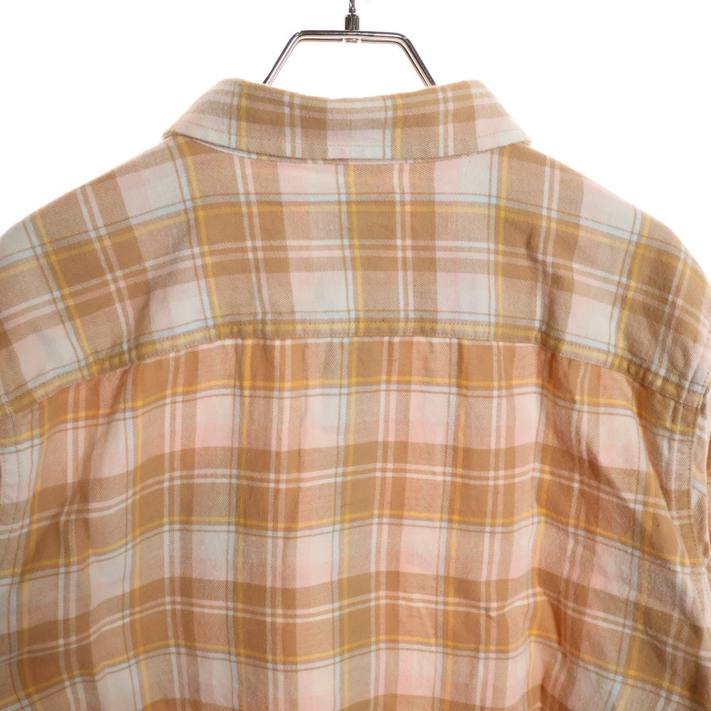 PATAGONIA(パタゴニア) 22SS 長袖チェックシャツ ネルシャツ オレンジ 42410SP22