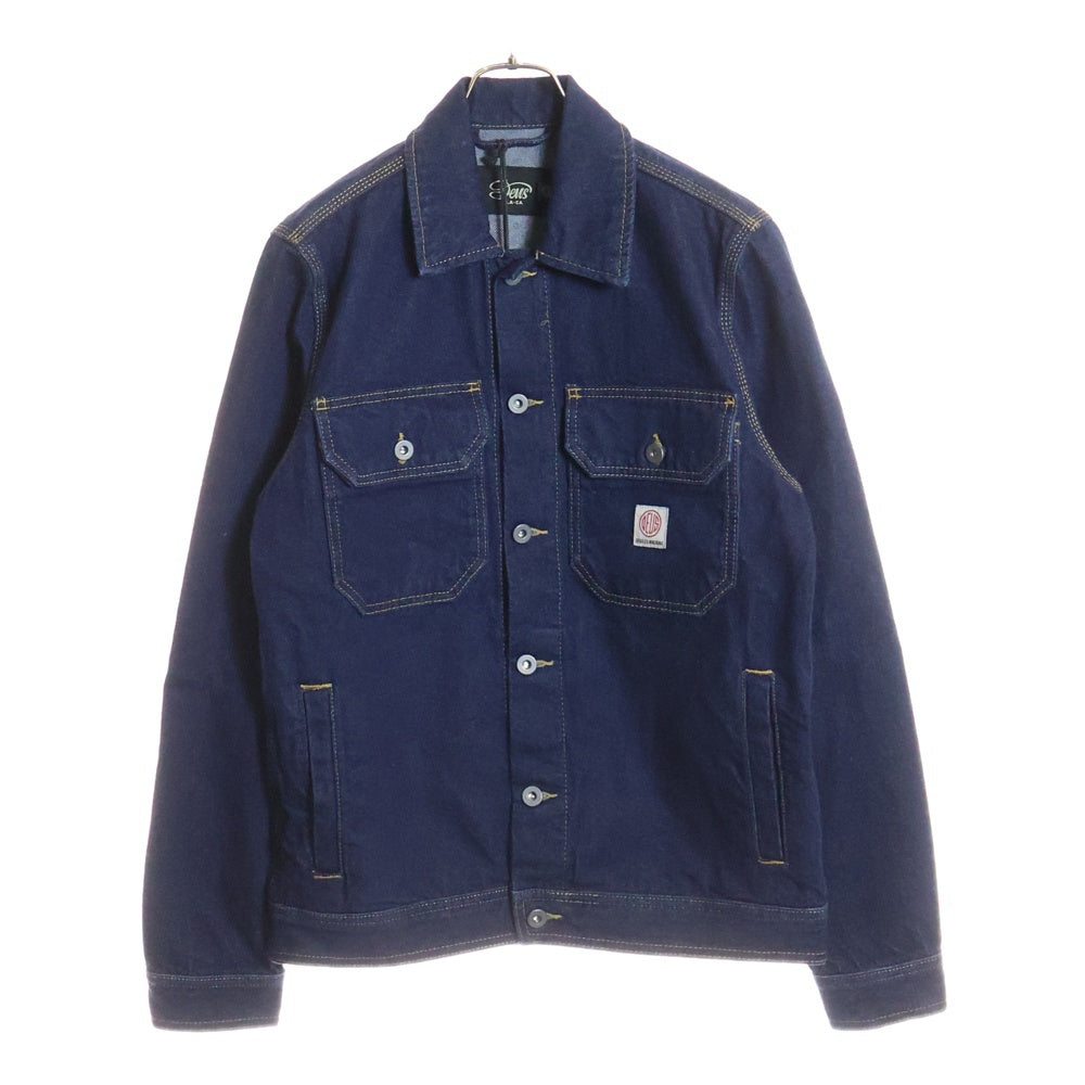 DEUS EX MACHINA(デウスエクスマキナ) ANAN WORK JACKET デニムジャケット Gジャン インディゴ DMW226611