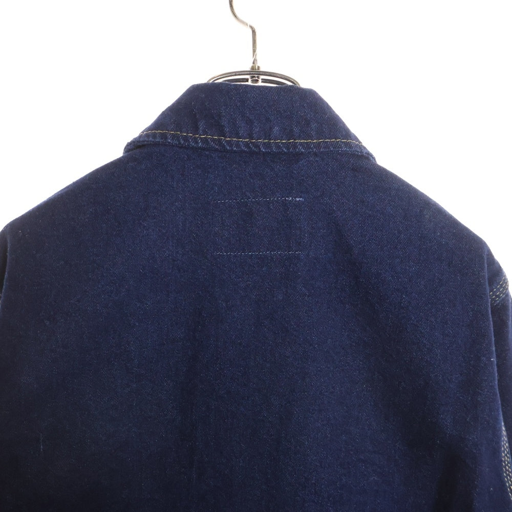 DEUS EX MACHINA(デウスエクスマキナ) ANAN WORK JACKET デニムジャケット Gジャン インディゴ DMW226611