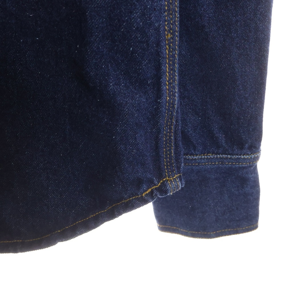 DEUS EX MACHINA(デウスエクスマキナ) WESTERN DENIM SHIRT ウエスタンデニムジャケット Gジャン インディゴ DMW225616