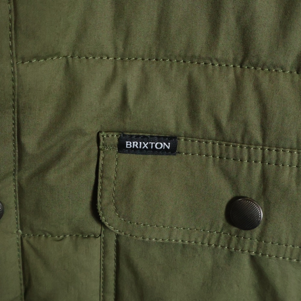BRIXTON(ブリクストン) CASS JACKET キルティング キャスジャケット カーキ
