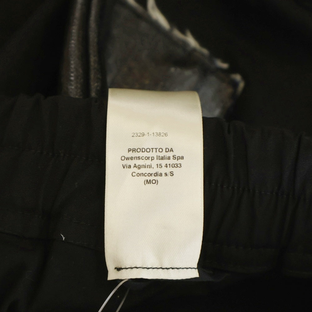 Rick Owens(リックオウエンス) 19AW Larry Cargo Joggers ラリーカーゴ ドローストリングジョガーパンツ ブラック RR19F4304-TEL9