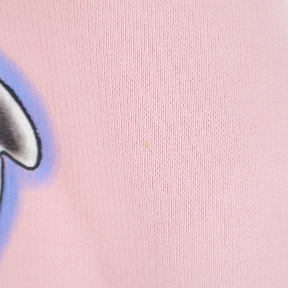 VETEMENTS(ヴェトモン) Dolphin Heart Print Hoodie ドルフィン ハートプリント プルオーバースウェットパーカー フーディー ピンク UA52TR790P