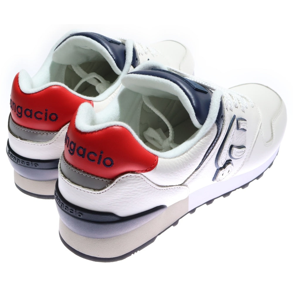 Sangacio(サンガッチョ) にゅ～ず トリコロール 10周年記念モデル ローカットスニーカー ホワイト US9.5/27.5cm