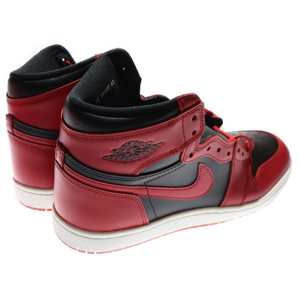 NIKE(ナイキ) AIR JORDAN1 HIGH 85 エアジョーダン1 バーシティレッド ハイカットスニーカー レッド US10/28cm BQ4422-600