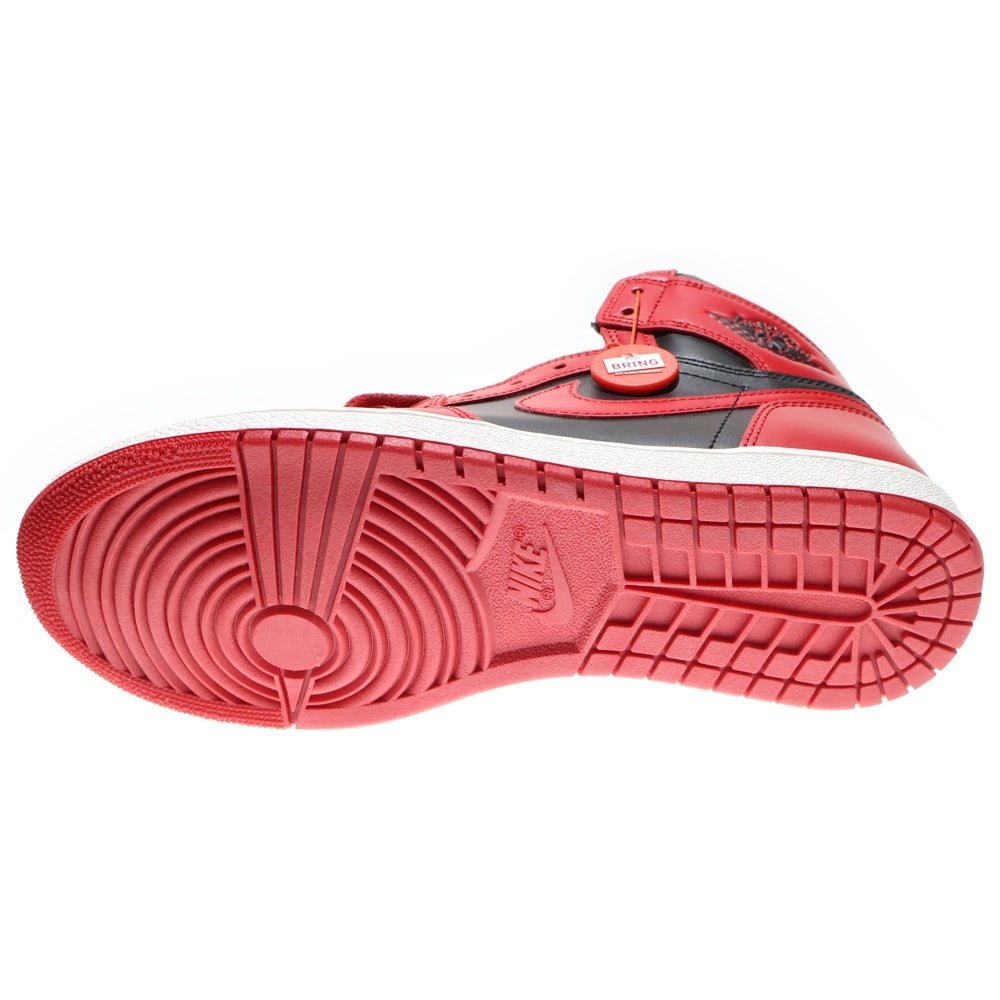 NIKE(ナイキ) AIR JORDAN1 HIGH 85 エアジョーダン1 バーシティレッド ハイカットスニーカー レッド US10/28cm BQ4422-600