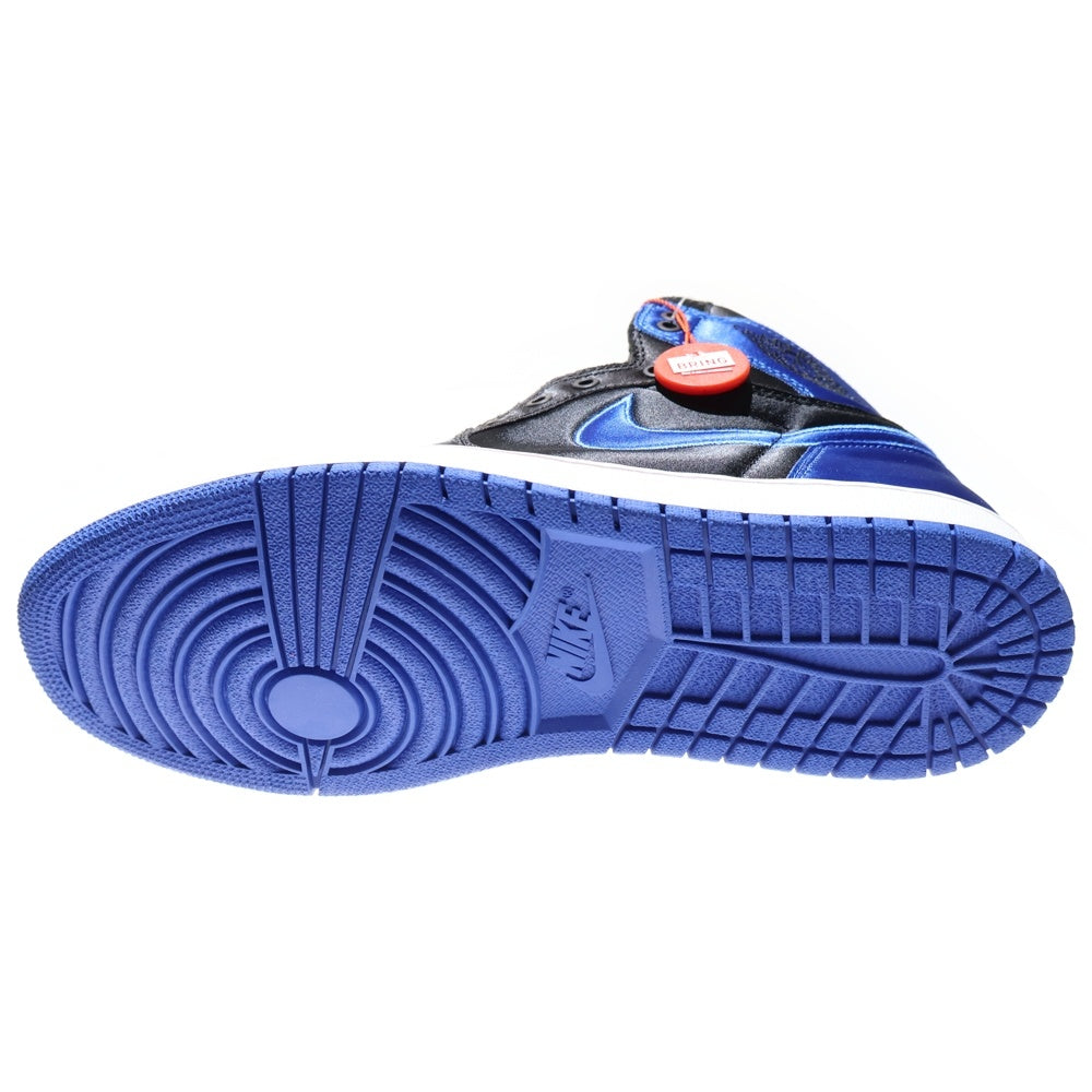 NIKE(ナイキ) AIR JORDAN1 HIGH OG EP エアジョーダン1 サテン ハイカットスニーカー ブルー US10/28cm 921193-007