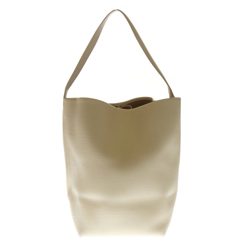 THE ROW(ザロウ) Large N/S Park レザートートバッグ アイボリー