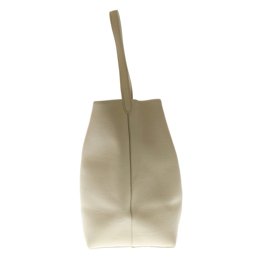 THE ROW(ザロウ) Large N/S Park レザートートバッグ アイボリー