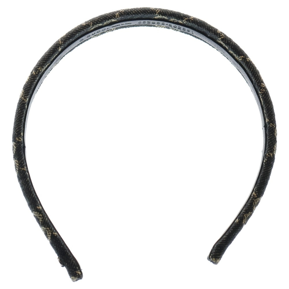 GUCCI(グッチ) GG Canvas Hairband GGキャンバス デニムヘアバンド