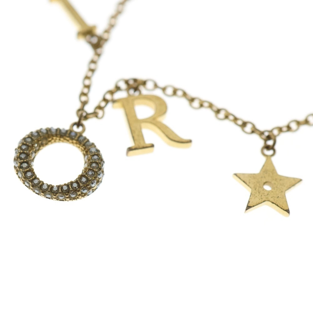 DIOR(ディオール) ディオレボリューション ラインストーン装飾 ブレスレット ゴールド