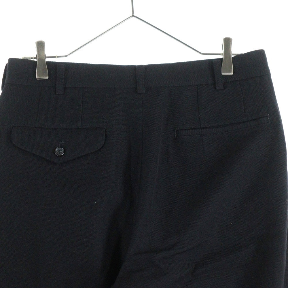 COMME des GARCONS HOMME PLUS(コムデギャルソンオムプリュス) Wool Wide Slacks Pants ウールワイドスラックスパンツ ブラック PH-P044