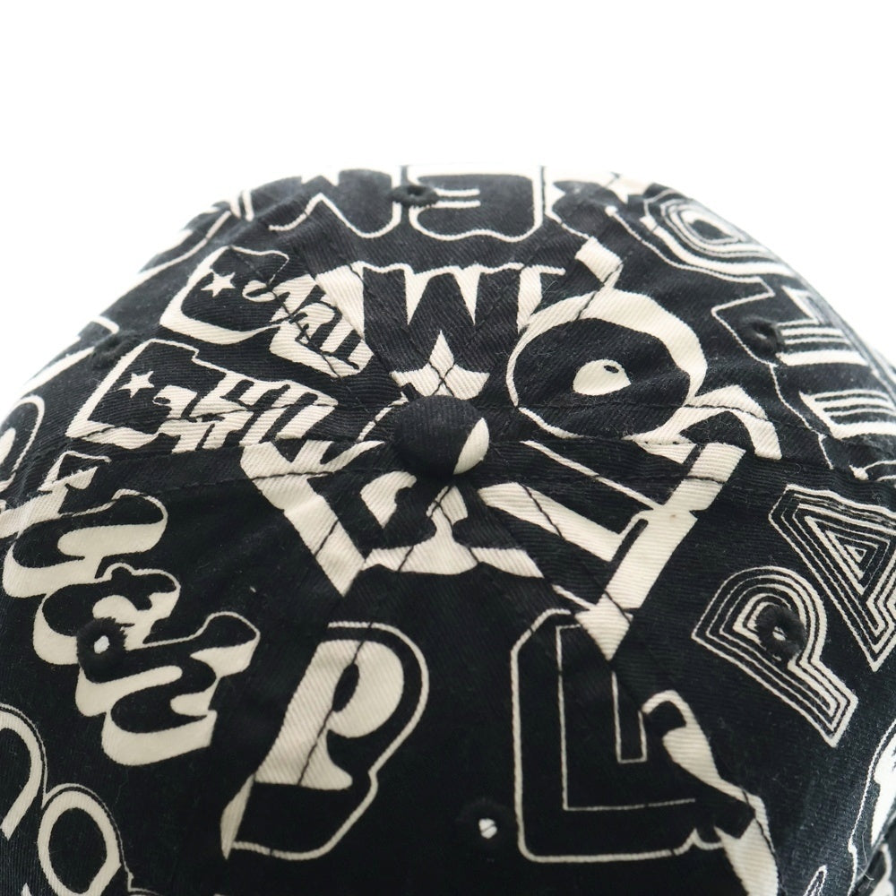 SUPREME(シュプリーム) ×HYSTERIC GLAMOUR Text Bell Hat ヒステリックグラマー バケットハット 帽子 ブラック/ホワイト