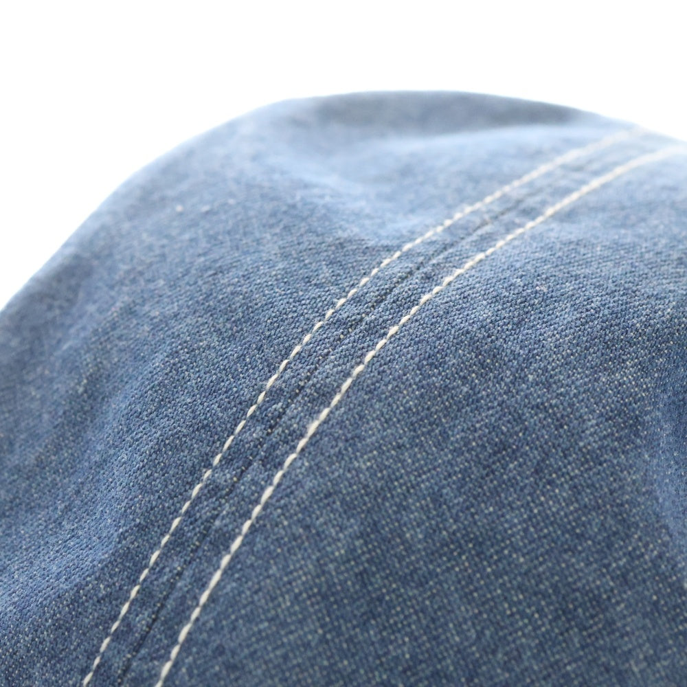 SUPREME(シュプリーム) 17SS Washed Chino Twill Camp Cap Denim ボックスロゴ ウォッシュドチノツイルキャンプキャップ デニム 帽子 インディゴ